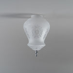 Cambridge Large Shade With Chrome Finial by Lode Lighting