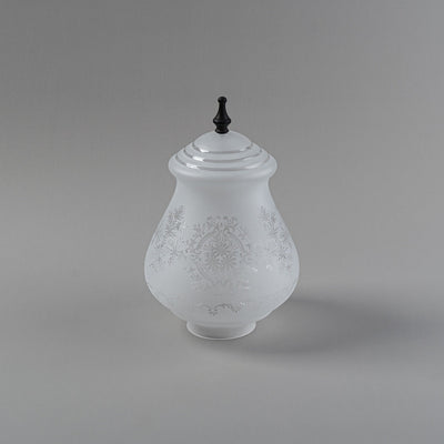 Cambridge Large Shade With Chrome Finial by Lode Lighting