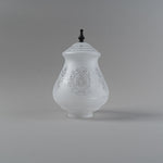 Cambridge Large Shade With Chrome Finial by Lode Lighting