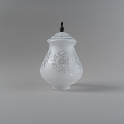 Cambridge Large Shade With Chrome Finial by Lode Lighting