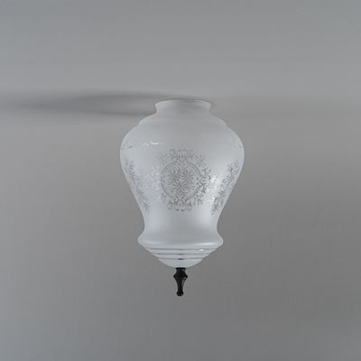 Cambridge Large Shade With Chrome Finial by Lode Lighting
