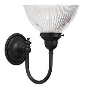Loxton Wall Bracket & Claredon Clear by Lode Lighting