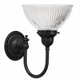 Loxton Wall Bracket & Claredon Clear by Lode Lighting