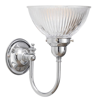 Loxton Wall Bracket & Claredon Clear by Lode Lighting