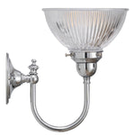 Loxton Wall Bracket & Claredon Clear by Lode Lighting