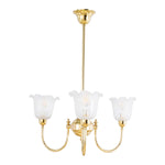 Luke 3Lt Pendant With 5008 Shades Arms Up by Lode Lighting