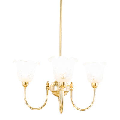Luke 3Lt Pendant With 5008 Shades Arms Up by Lode Lighting