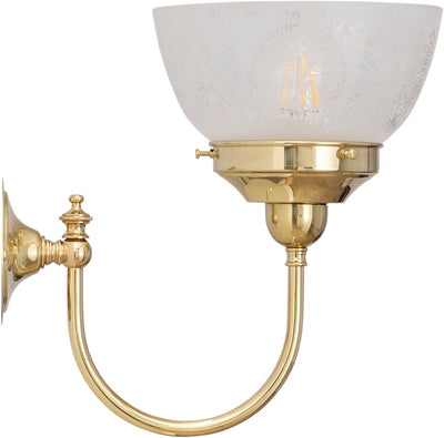 Luke Wall Bracket With Keon Shade by Lode Lighting