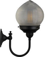Teardrop Hallophane 6" On Loxton Wall Bracket by Lode Lighting