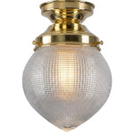 " Teardrop Hallophane Batten Fix by Lode Lighting