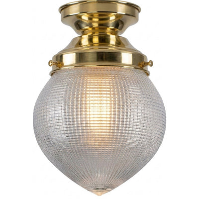 " Teardrop Hallophane Batten Fix by Lode Lighting
