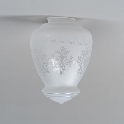 Cambridge Shade Small Frost Etch 3 1/4" Fitter by Lode Lighting