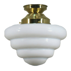 Beehive Opal Gloss Batten Fix by Lode Lighting
