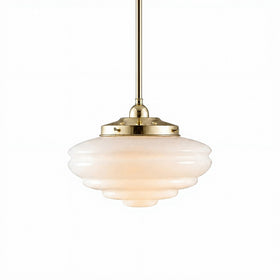 Chateau Opal Gloss on Rod Set 1/2" 1/2m by Lode Lighting