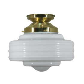 Detroit 8" Opal Gloss Batten Fix by Lode Lighting