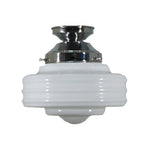Detroit 8" Opal Gloss Batten Fix by Lode Lighting