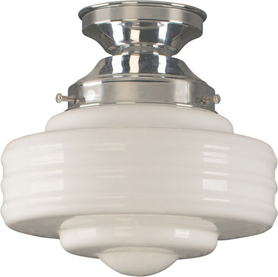 Detroit 8" Opal Gloss Batten Fix by Lode Lighting