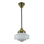 Detroit 8" Opal Gloss on Rod Set 1/2" 1/2m by Lode Lighting