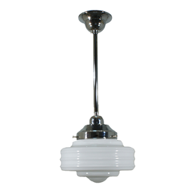 Detroit 8" Opal Gloss on Rod Set 1/2" 1/2m by Lode Lighting