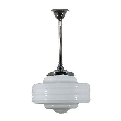 Detroit 14" Opal Gloss on Rod Set 3/4" 1/2m by Lode Lighting
