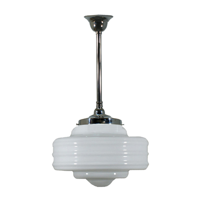 Detroit 14" Opal Gloss on Rod Set 3/4" 1/2m by Lode Lighting
