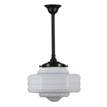 Detroit 14" Opal Gloss on Rod Set 3/4" 1/2m by Lode Lighting