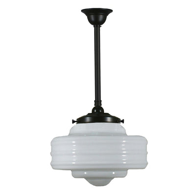 Detroit 14" Opal Gloss on Rod Set 3/4" 1/2m by Lode Lighting