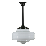 Detroit 14" Opal Gloss on Rod Set 3/4" 1/2m by Lode Lighting