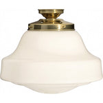 Lincoln Schoolhouse Opal Gloss Batten Fix by Lode Lighting