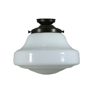 Lincoln Schoolhouse Opal Gloss Batten Fix by Lode Lighting
