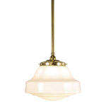 Lincoln Schoolhouse Opal Gloss on Rod Set 3/4" 1/2m by Lode Lighting