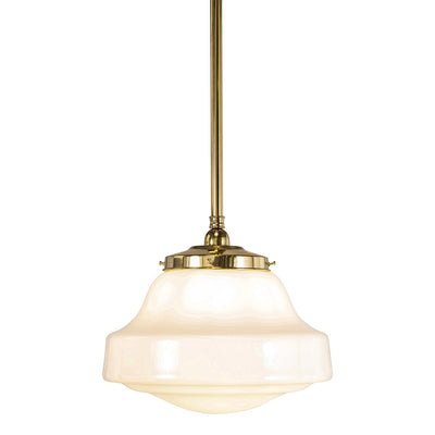 Lincoln Schoolhouse Opal Gloss on Rod Set 3/4" 1/2m by Lode Lighting