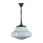 Lincoln Schoolhouse Opal Gloss on Rod Set 3/4" 1/2m by Lode Lighting