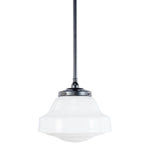 Lincoln Schoolhouse Opal Gloss on Rod Set 3/4" 1/2m by Lode Lighting