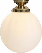 Sphere 10" Opal Matte Batten Fix by Lode Lighting
