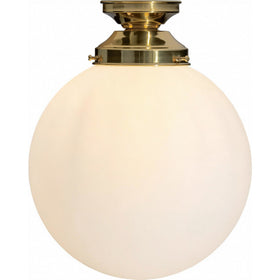 Sphere 10" Opal Matte Batten Fix by Lode Lighting