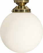Sphere 10" Opal Matte Batten Fix by Lode Lighting