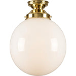 Sphere 10" Opal Matte Batten Fix by Lode Lighting