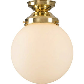 Sphere 8" Opal Matte Batten Fix by Lode Lighting