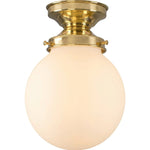 Sphere 6" Opal Matte Batten Fix by Lode Lighting