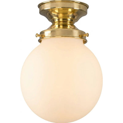 Sphere 6" Opal Matte Batten Fix by Lode Lighting