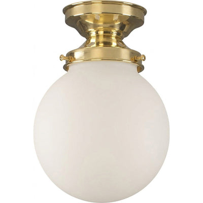 Sphere 6" Opal Matte Batten Fix by Lode Lighting