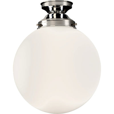 Sphere 10" Opal Matte Batten Fix by Lode Lighting