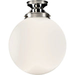 Sphere 10" Opal Matte Batten Fix by Lode Lighting