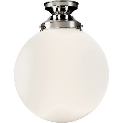 Sphere 10" Opal Matte Batten Fix by Lode Lighting