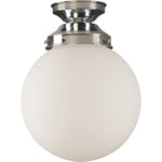 Sphere 8" Opal Matte Batten Fix by Lode Lighting