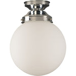 Sphere 8" Opal Matte Batten Fix by Lode Lighting