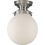 Sphere 6" Opal Matte Batten Fix by Lode Lighting