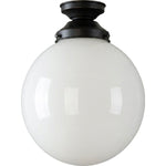 Sphere 10" Opal Matte Batten Fix by Lode Lighting
