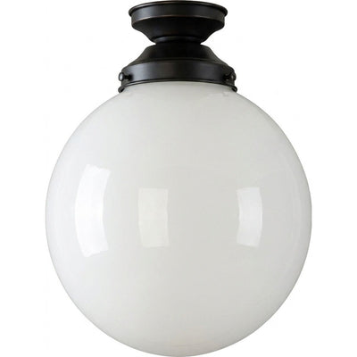 Sphere 10" Opal Matte Batten Fix by Lode Lighting